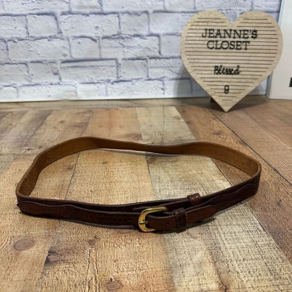 Cabela's Western Guide Gear Belt Mens 40 Model # 53S -40
Vintage good condition